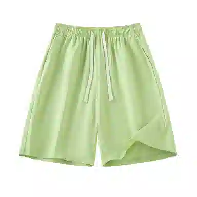 欧迪芬 美式基础多巴胺甜酷风透气凉感垂感松紧腰户外透气弹力宽松百搭休闲短裤 女款