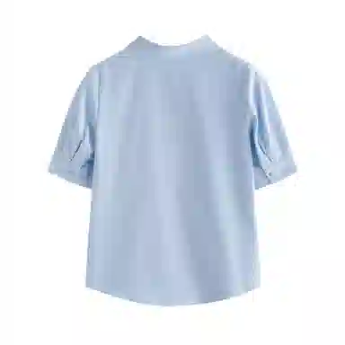 茵曼 翻领休闲短袖衬衫 女款