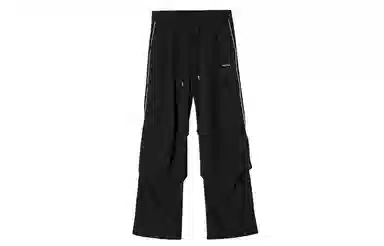 ROUTE 66 Retro Reflective Embroidered Sweatpants