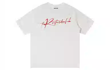 ROUTE 66 Embroidered Logo T-Shirt