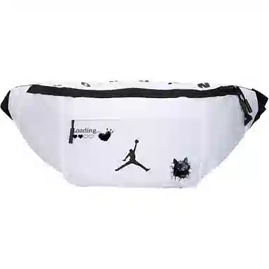 Jordan Waist Bag White