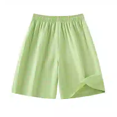 欧迪芬 美式基础多巴胺甜酷风透气凉感垂感松紧腰户外透气弹力宽松百搭休闲短裤 女款