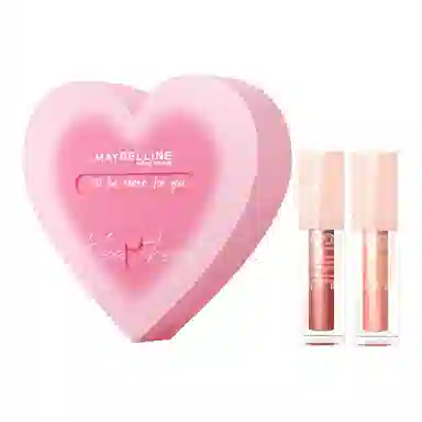 美宝莲 玻尿酸嘟嘟棒唇蜜彩妆套装 气色提亮肤色