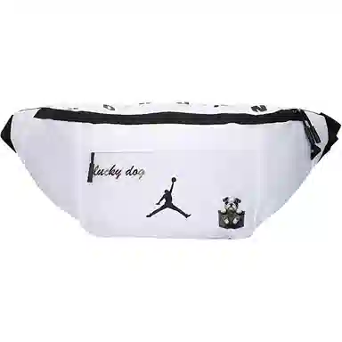 Jordan Waist Bag White