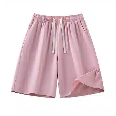 欧迪芬 美式基础多巴胺甜酷风透气凉感垂感松紧腰户外透气弹力宽松百搭休闲短裤 女款