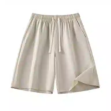 欧迪芬 美式基础多巴胺甜酷风透气凉感垂感松紧腰户外透气弹力宽松百搭休闲短裤 女款