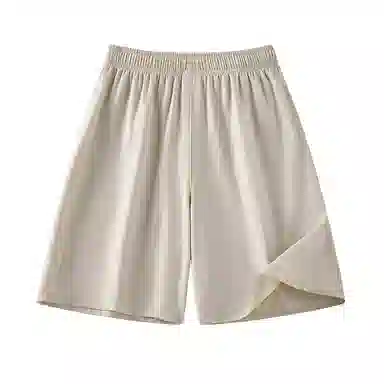 欧迪芬 美式基础多巴胺甜酷风透气凉感垂感松紧腰户外透气弹力宽松百搭休闲短裤 女款