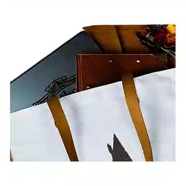 Harry Potter Canvas Tote Bag White