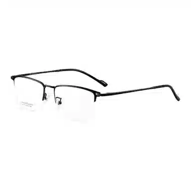 LASHION Semi-Rim Titanium Square Optical Frame