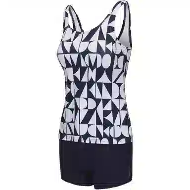 DECATHLON NABAIJI heva tankini NAVY TRIA SWIM