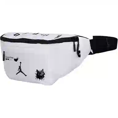 Jordan Waist Bag White