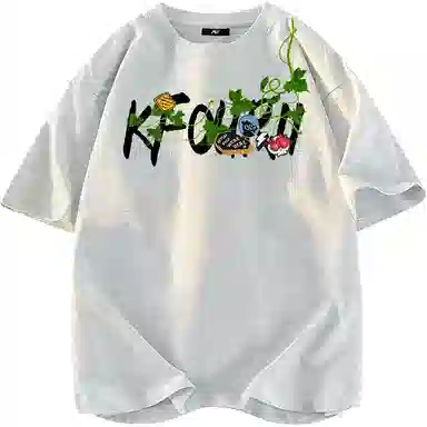 K411 Vintage Grape Badge Logo T-Shirt