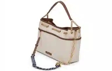 Charles & Keith Taupe Canvas