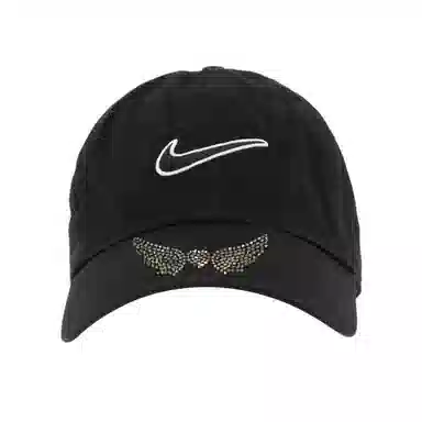 Nike Custom Logo Cap Black