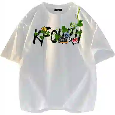 K411 Vintage Grape Badge Logo T-Shirt