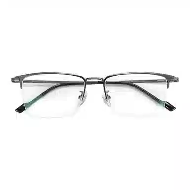 LASHION Semi-Rim Titanium Square Optical Frame