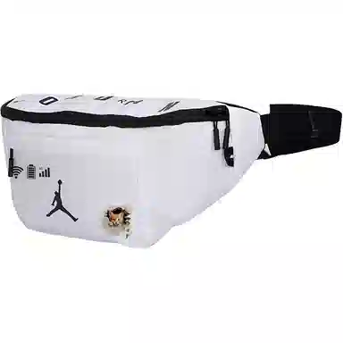 Jordan Waist Bag White