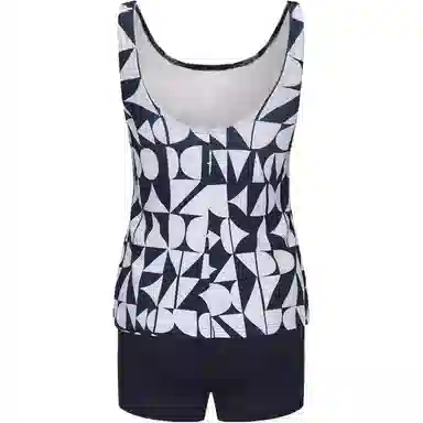DECATHLON NABAIJI heva tankini NAVY TRIA SWIM