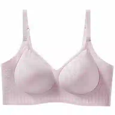 兰缪 新中式浮雕提花舒适透气凉感聚拢承托侧收文胸 女款