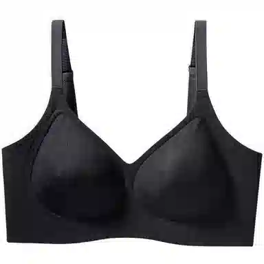 兰缪 新中式浮雕提花舒适透气凉感聚拢承托侧收文胸 女款