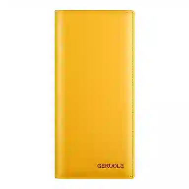 歌若拉 长款多卡位 头层牛皮革 钱夹钱包 常规 女款 多色