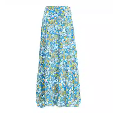 识恩 碎花宽松高腰包臀休闲长裙 女款