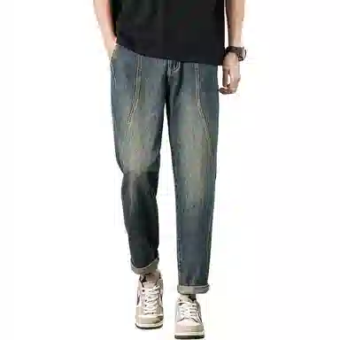 布客行 美式百搭多风格长裤牛仔裤 男款