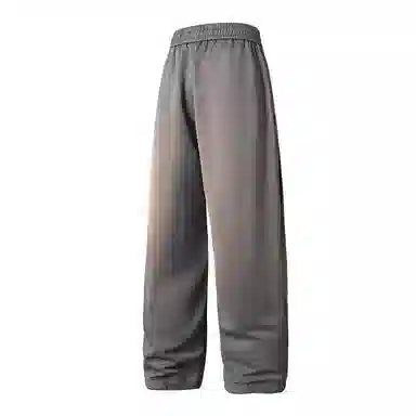 兰缪 美式复古日系简约纯色高街风基础款山系户外日常通勤运动宽松清爽透气潮流百搭亲肤柔软舒适直筒裤垂感系带休闲裤 男女同款