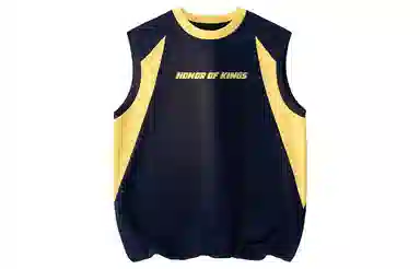 王者荣耀 美式高街圆领无袖休闲百搭时尚青少年青春宽松舒适无袖背心 男女同款