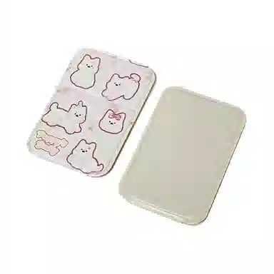 艾情草之恋 可爱便携旅游可折叠手持镜子 迷你随身