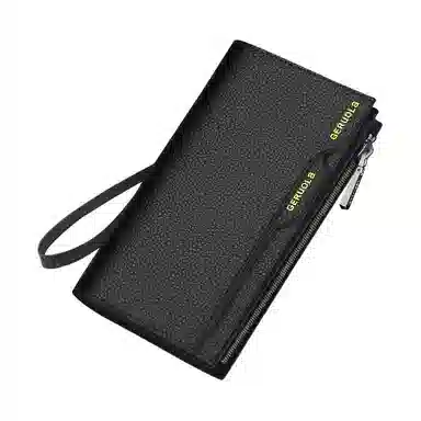 歌若拉 多功能 头层牛皮 商务钱包 常规 男款 多色