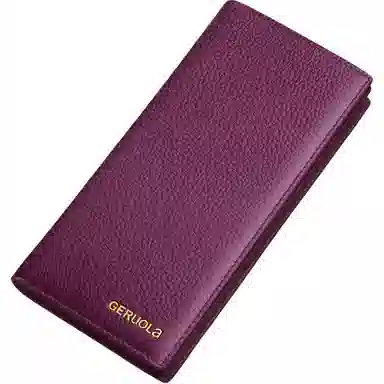 歌若拉 长款多卡位 头层牛皮革 钱夹钱包 常规 女款 多色