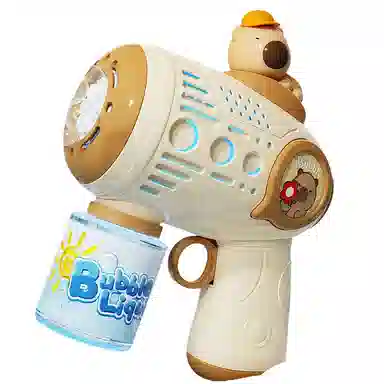 咕轹 卡皮巴拉 全自动加特林 泡泡机