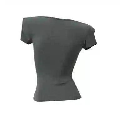 YGPRW Slim U-Neck Tee Women