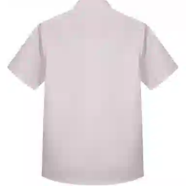 才子 时尚舒适百搭简约修身正装通勤短袖衬衫 男款