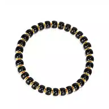 钰澜文玩 龙虎山界守战甲系列-「金盾·玄甲」设计师款-提镶嵌#好运 椰蒂 手串 男女同款情侣款