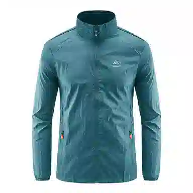 老爷车 户外休闲轻薄立领纯色防晒服 男款