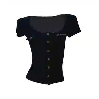 YGPRW Slim U-Neck Tee Women