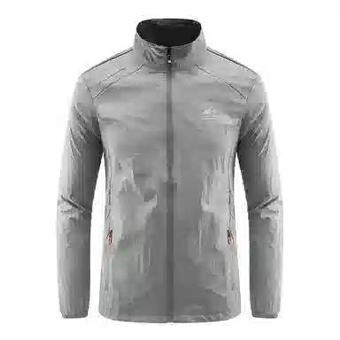 老爷车 户外休闲轻薄立领纯色防晒服 男款