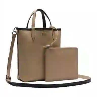 Lacoste Anna Tote Bag Black Khaki