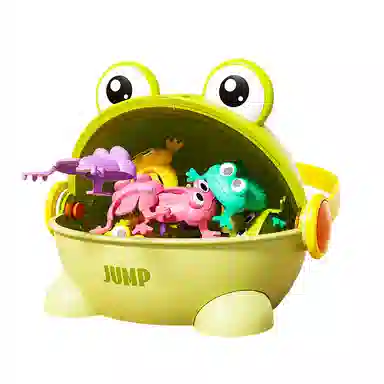 咕轹 弹跳小青蛙趣味亲子互动 玩具