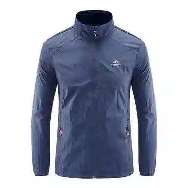 老爷车 户外休闲轻薄立领纯色防晒服 男款