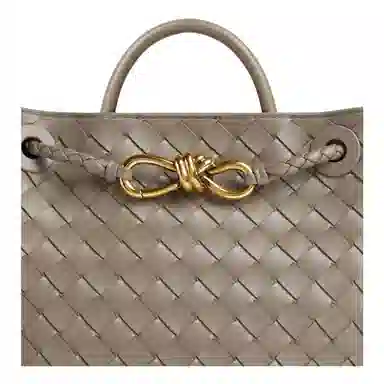 Bottega Veneta Intrecciato Small Shoulder Bag Limestone