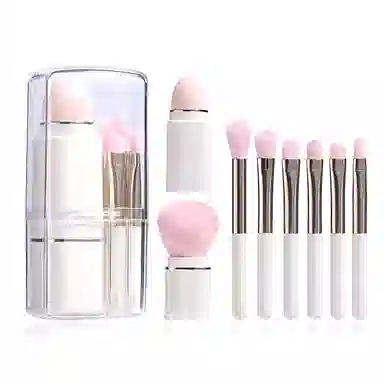 未来枫情  八合一伸缩化妆刷套装 修容