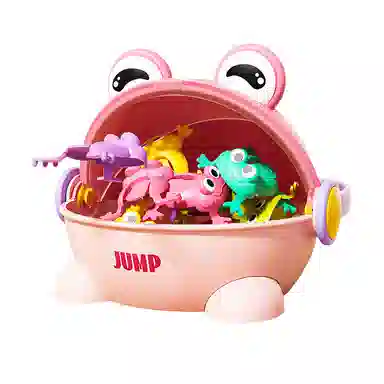 咕轹 弹跳小青蛙趣味亲子互动 玩具