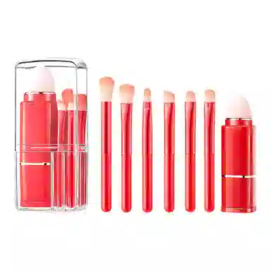 未来枫情  八合一伸缩化妆刷套装 修容