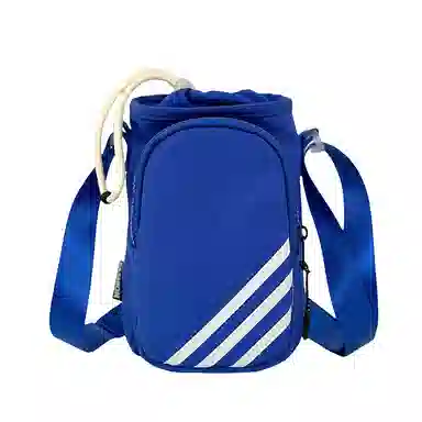 笛贝嘉 水杯包轻便束口户外旅行通勤斜挎包骑行小包 尼龙 手机包 常规 男女同款情侣款 多色