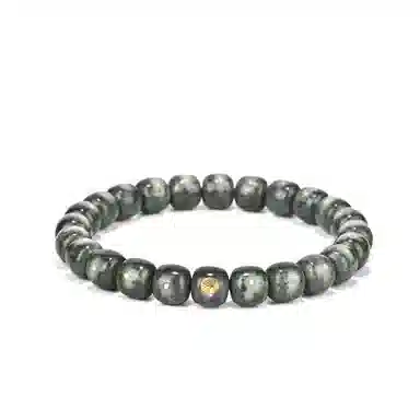 钰澜文玩 臻品 卓著原生态老型绿小冰糖留白#好运 星月菩提 手串 男女同款情侣款