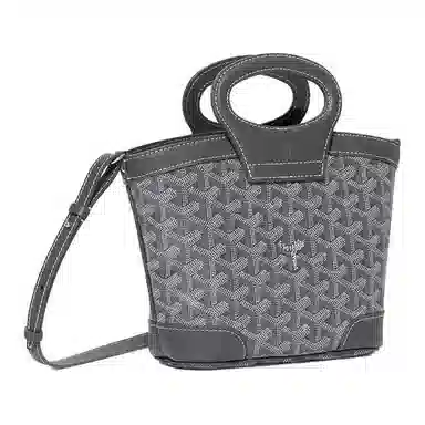 GOYARD Beluga Canvas Mini Bag Gray