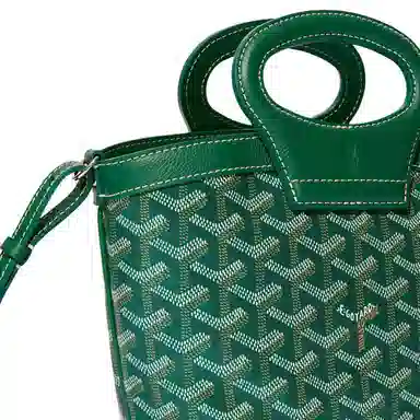 Goyard Mini Green Tote
